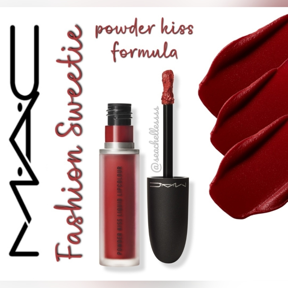 MAC Cosmetics Fashion Sweetie Powder Kiss Liquid Lipstick Brand New In Box